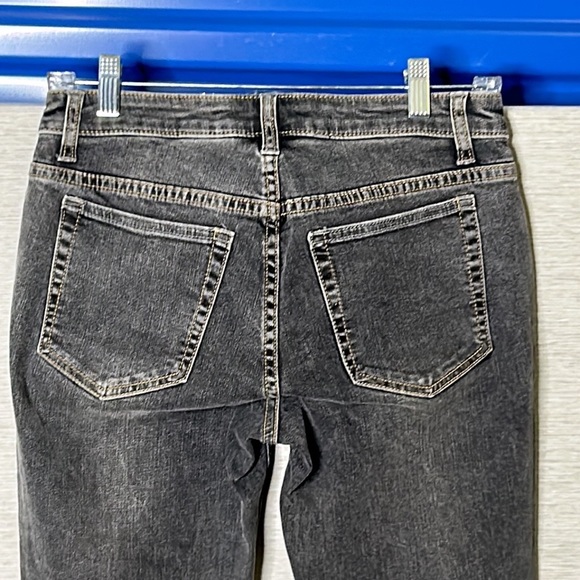 Boston Proper So Sexy Skinny Boyfriend Black Wash Jeans Size 4 NWT - Picture 9 of 11